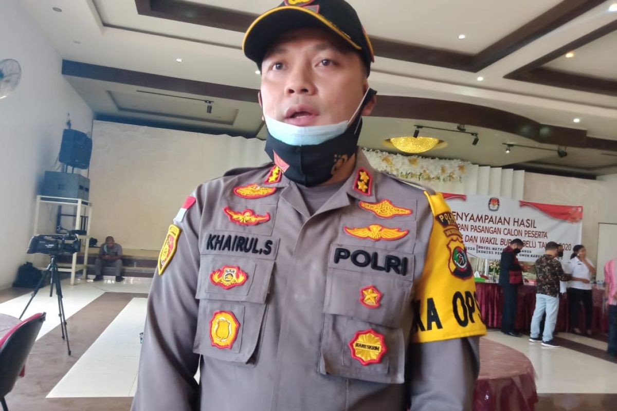 Polisi tindak tegas massa pendukung yang tak taat prokes