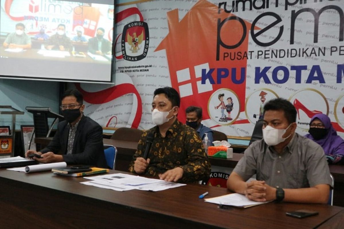 KPU tetapkan Bobby-Aulia dan Akhyar-Salman sebagai paslon Pilkada Medan