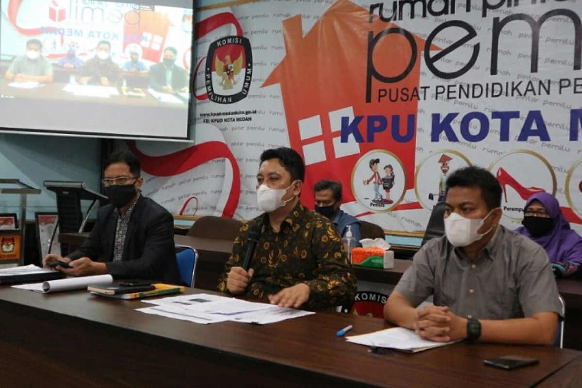 KPU Medan ingatkan paslon tidak kerahkan massa saat pencabutan nomor urut