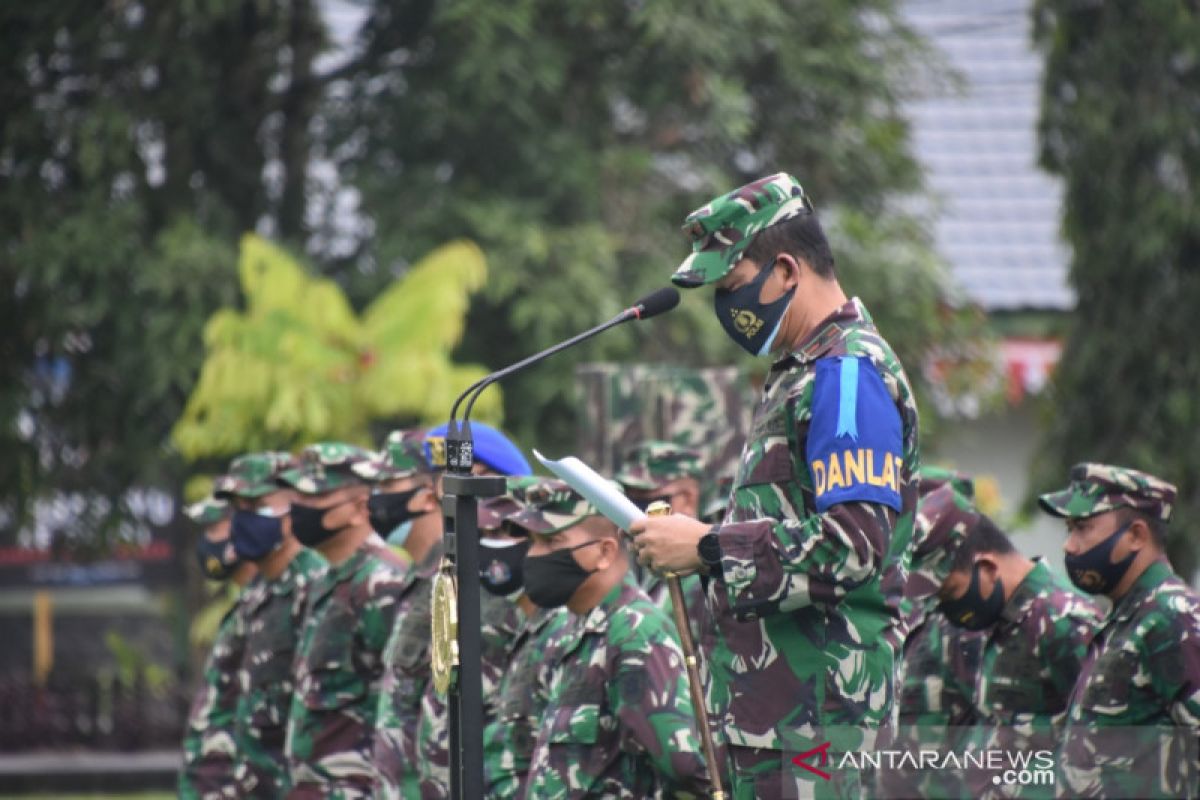 Korem 091/ASN  gelar Latisyon tingkatkan kemampuan satuan