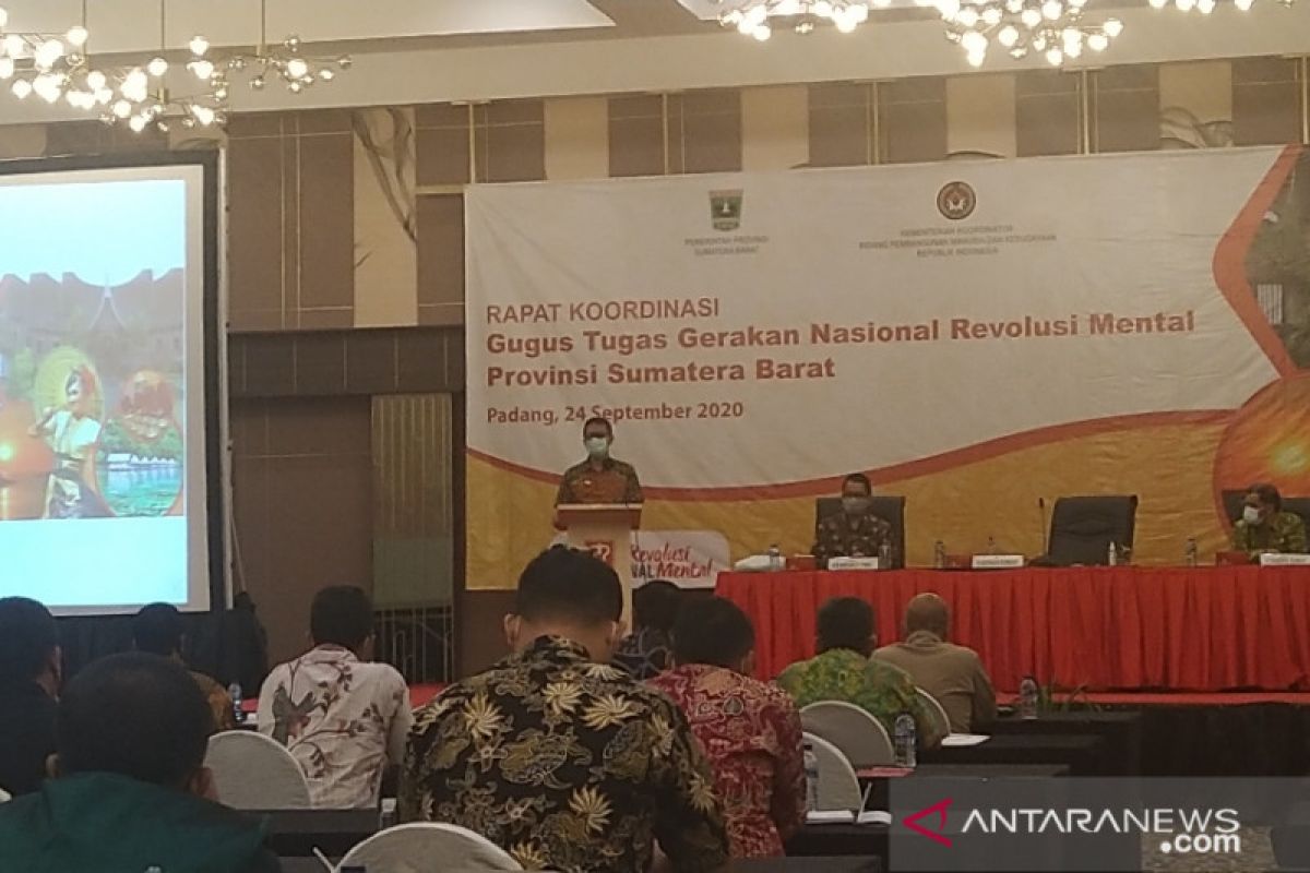 Gubernur : Kabupaten/kota segera bentuk gugus tugas revolusi mental