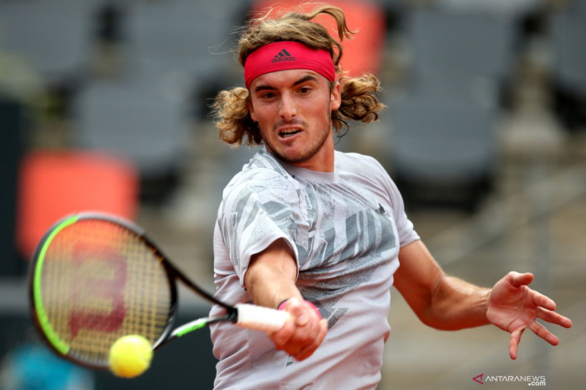 Tsitsipas ke perempat final Grand Slam kedua di Roland Garros