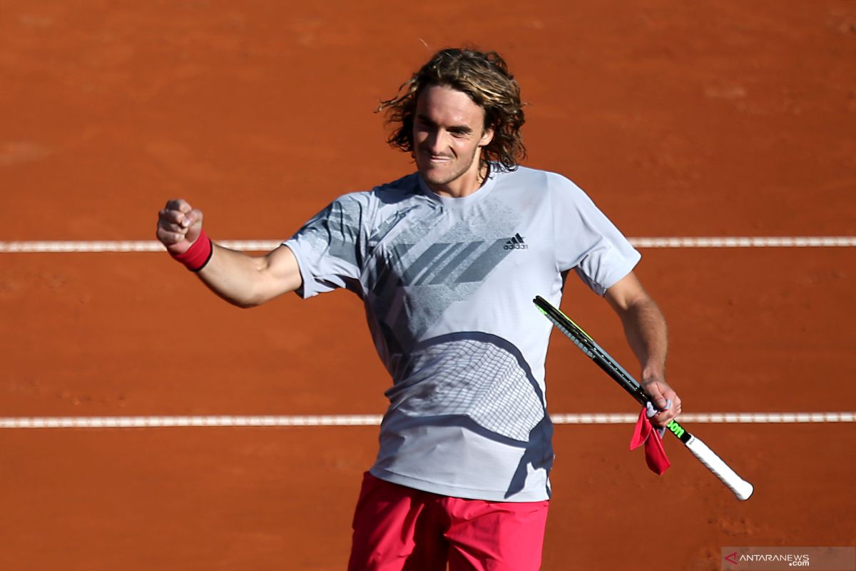 French Open: Tsitsipas ke perempat final usai atasi Dimitrov