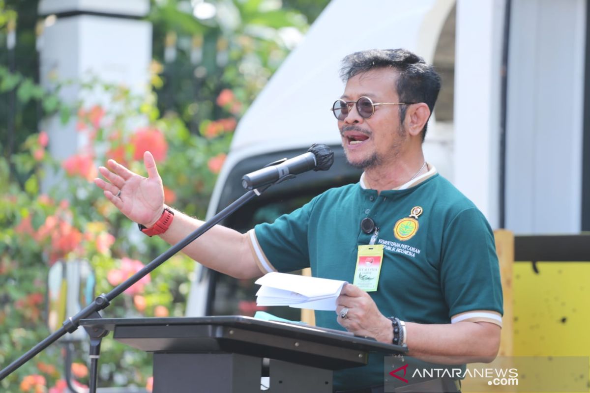 Mentan Syahrul Yasi Limpo ajak kepala daerah akselerasi pertanian modern