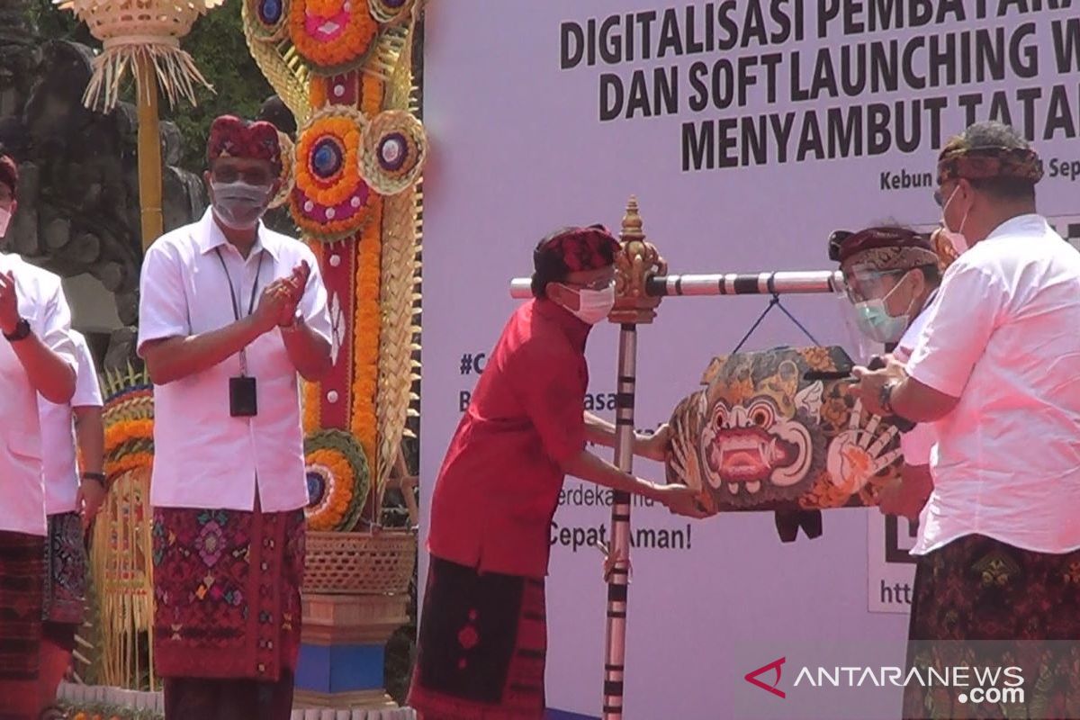 BI-Pemprov Bali luncurkan digitalisasi tempat wisata dan web pasar di Tabanan (video)