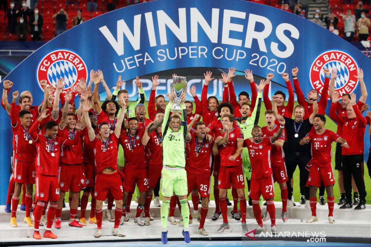 Bayern  juara Piala Super Eropa, lengkapi caturgelar