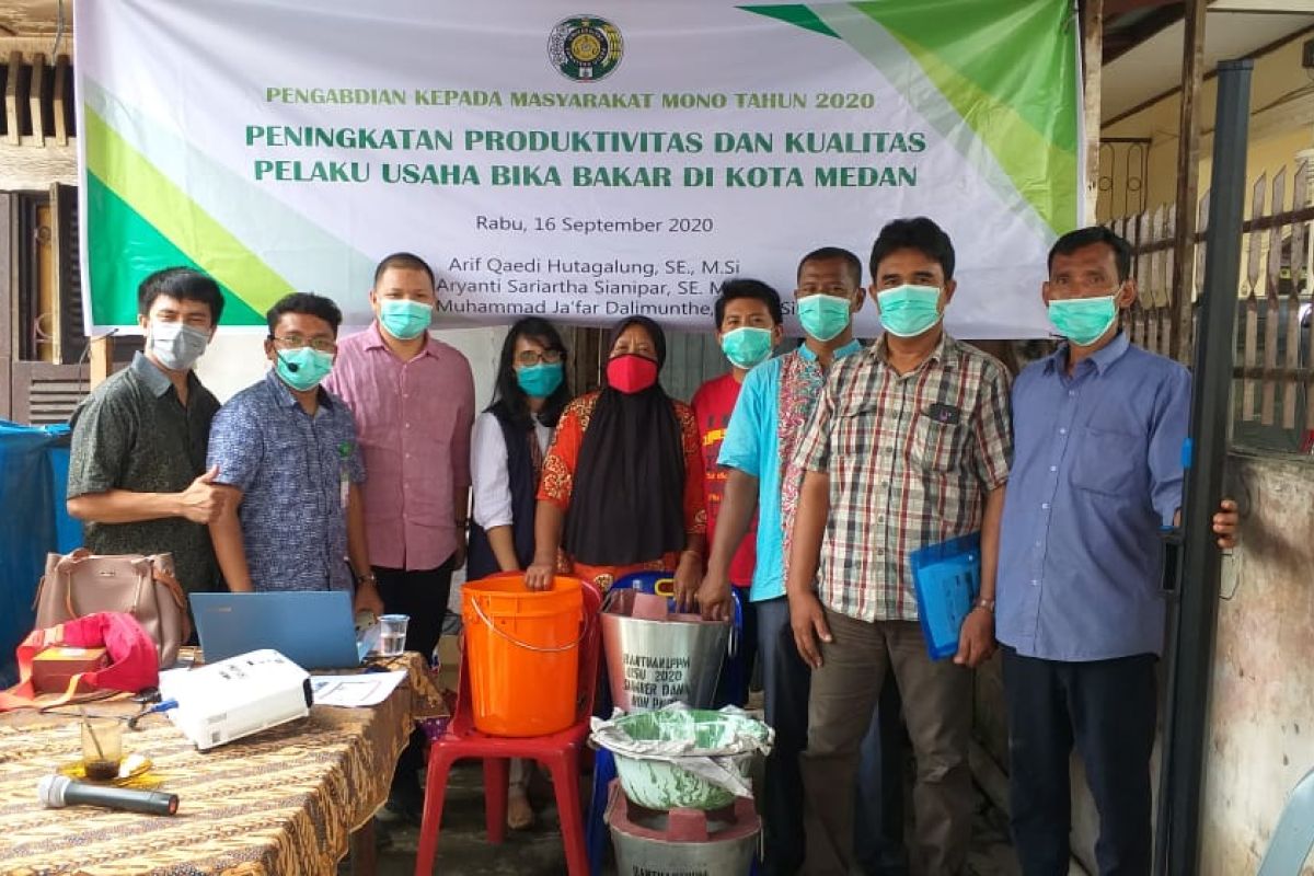 Dosen USU bantu pelaku usaha bika bakar tingkatkan produktifitas dan kualitas