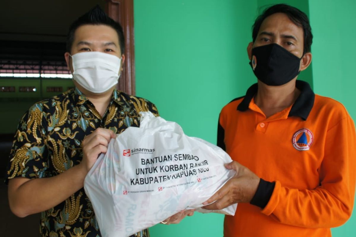 Sinarmas peduli bantu korban banjir Kapuas Hulu