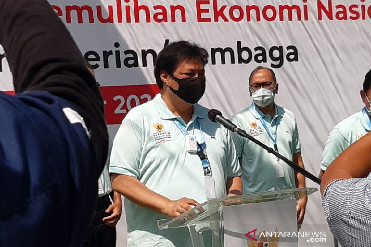 Menko Airlangga: Aspek kesehatan bagian utama capai pemulihan ekonomi