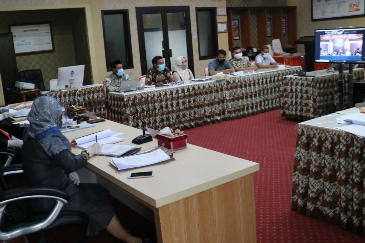 DKPP lakukan sidang pemeriksaan lima penyelenggara pemilu di Gorontalo