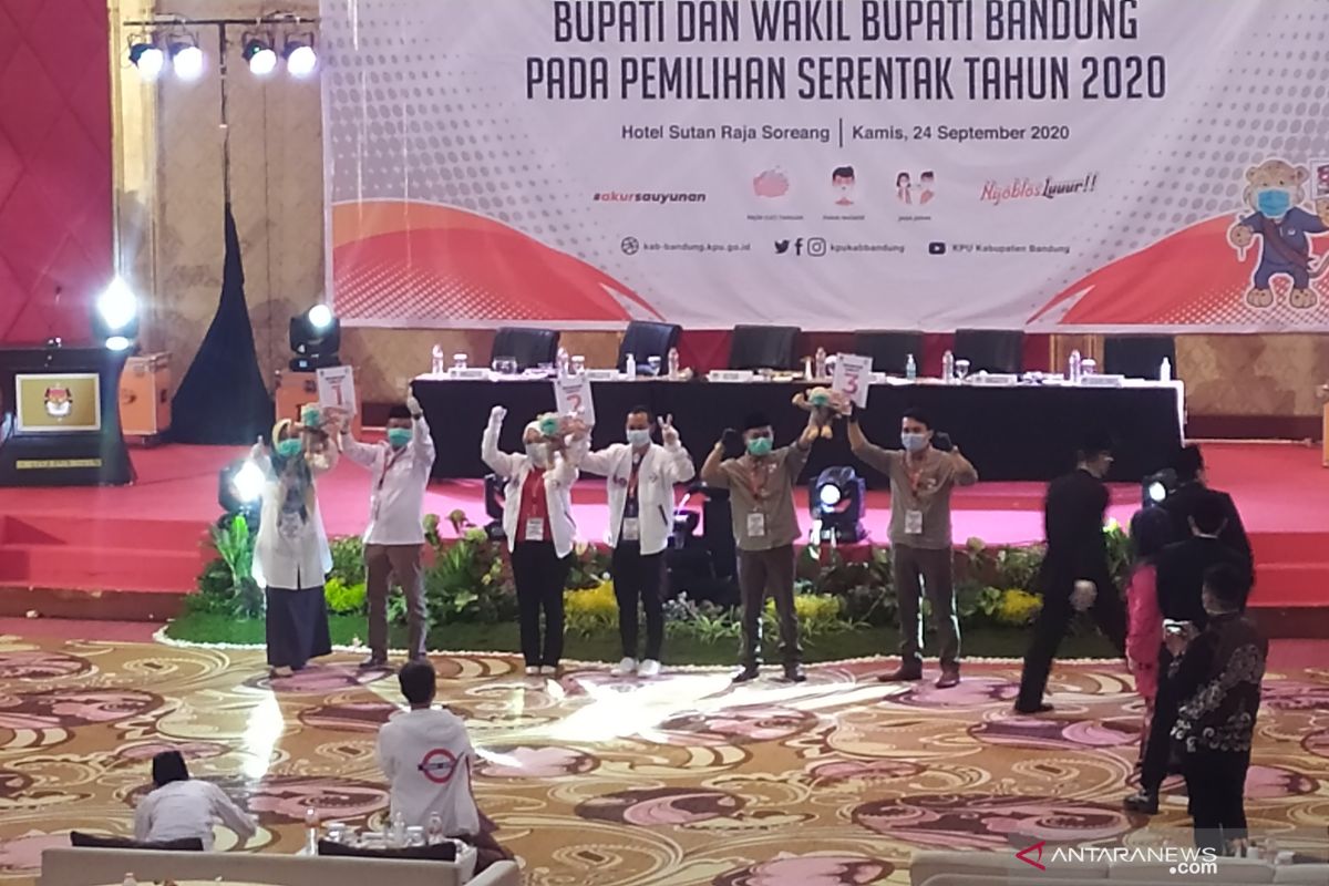 KPU Jabar tetapkan 25 paslon Pilkada 2020 di 8 daerah