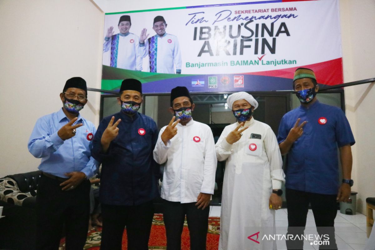 Ibnu-Arifin gelar sholat hajat resmikan posko pemenangan