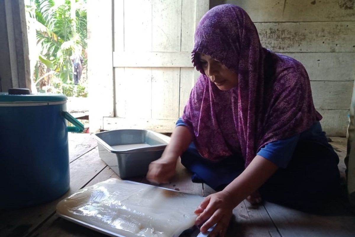 Hadapai pandemi COVID-19 Ibu Ulia produksi nata de coco