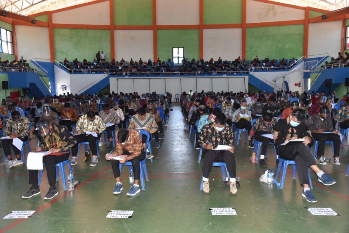 449 calon bintara polisi ikuti tes psikologi di Panitia Daerah Polda Papua