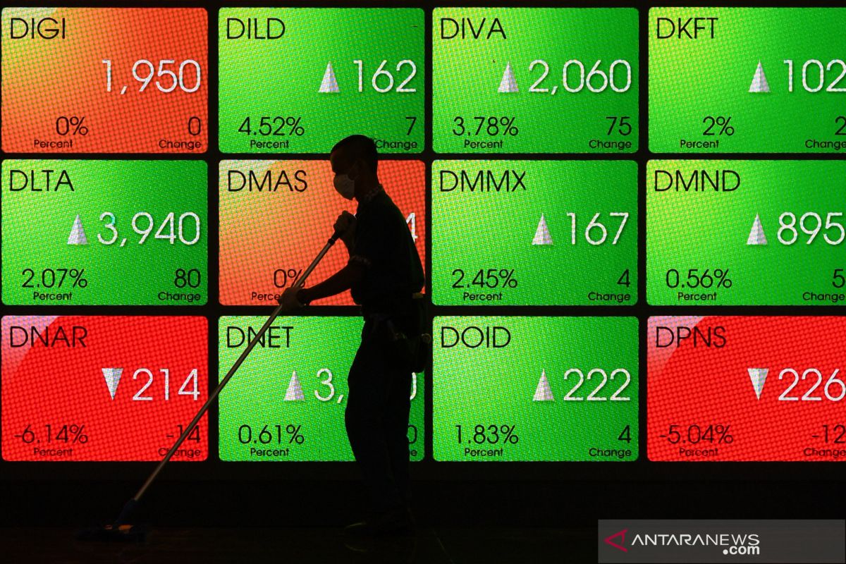 IHSG Kamis dibuka menguat 7,34 poin