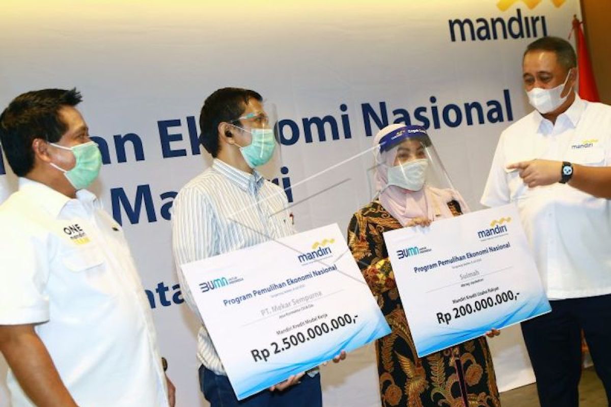 Bank Mandiri Region II Sumatera pacu  penyaluran kredit program PEN