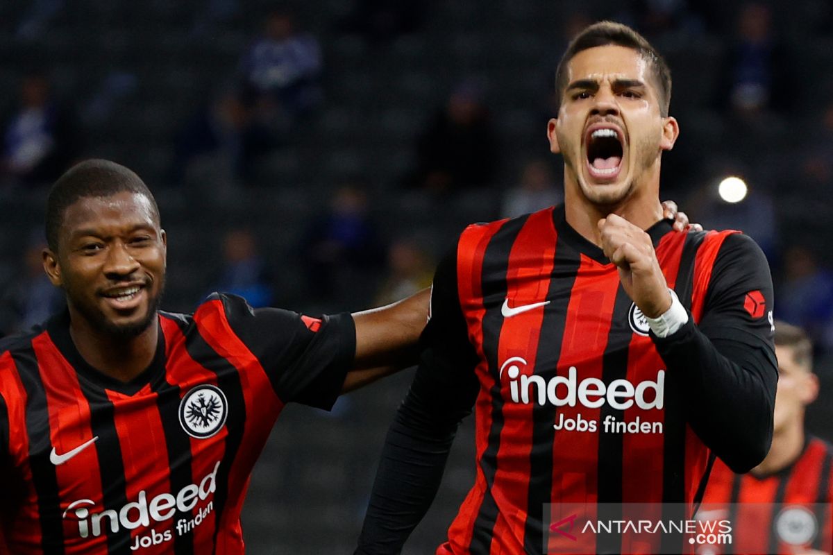 Eintracht  Frankfurt cicipi pucuk klasemen Liga Jerman setelah tundukkan Hertha