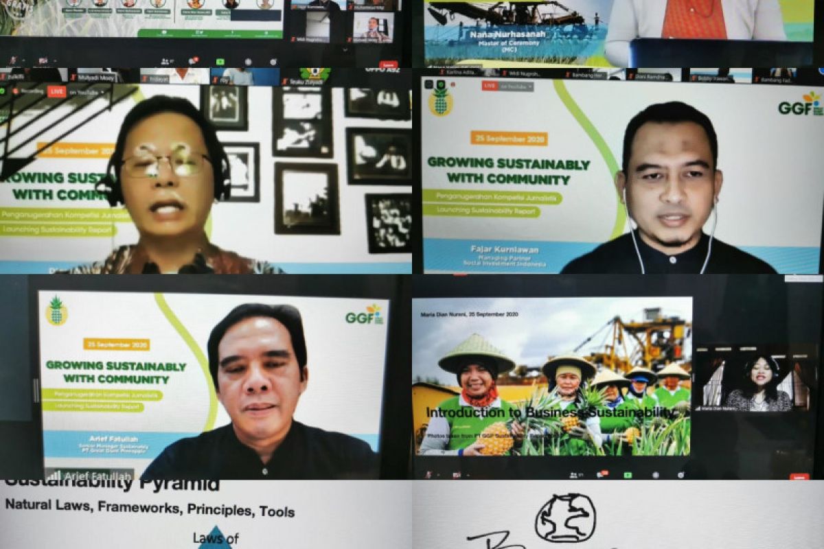 PT GGP luncurkan "sustainability report" pertama di Provinsi Lampung
