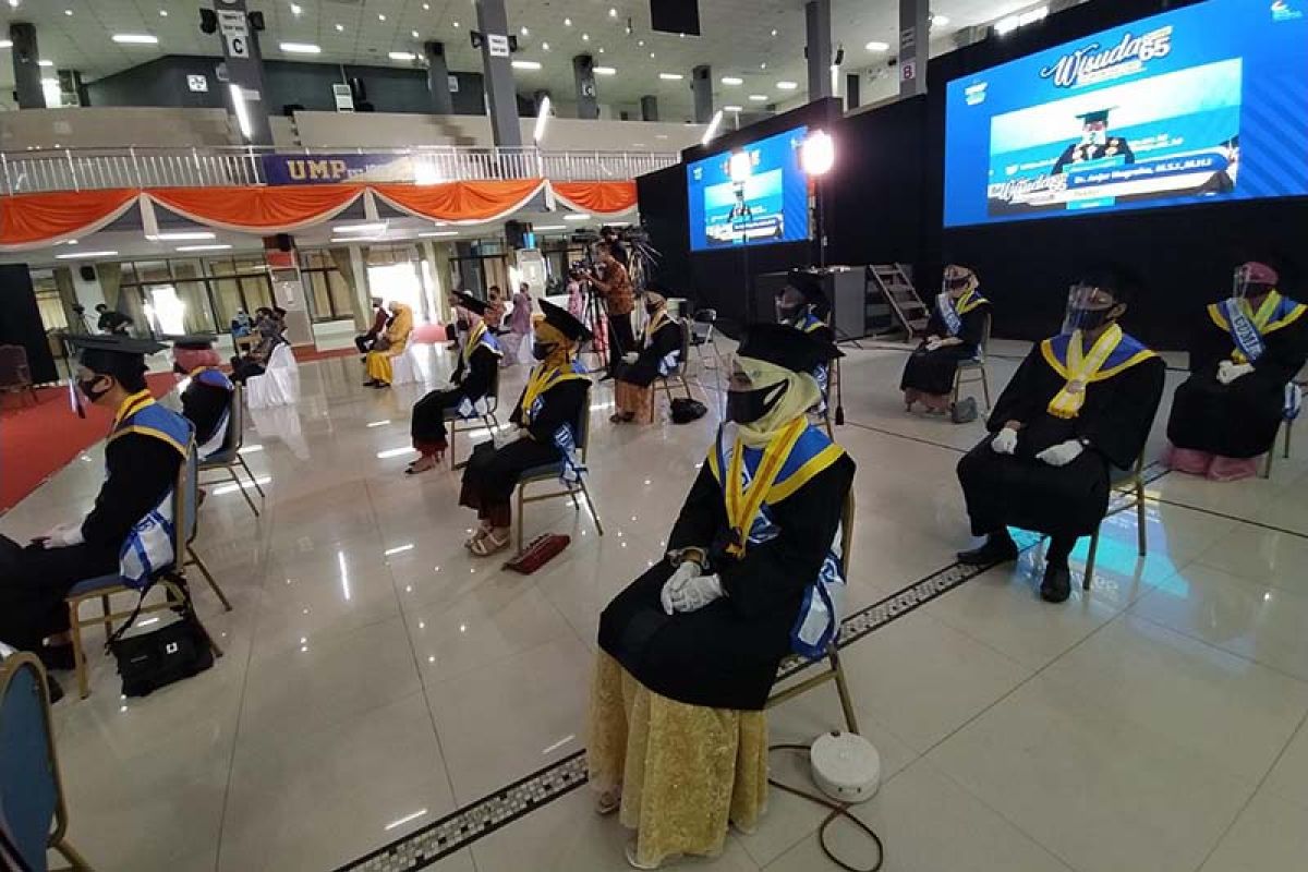 Universitas Muhammadiyah Purwokerto gelar acara wisuda secara daring