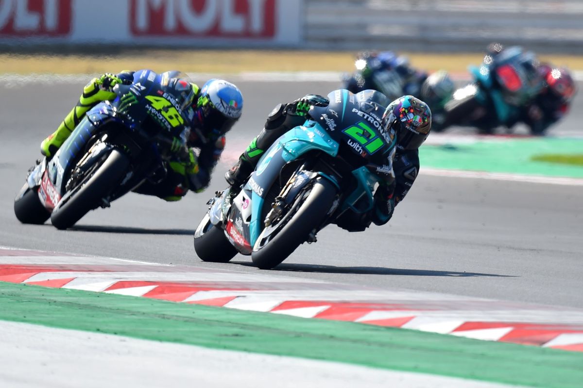 Morbidelli, Quartararo dan Rossi start terdepan di GP Catalunya