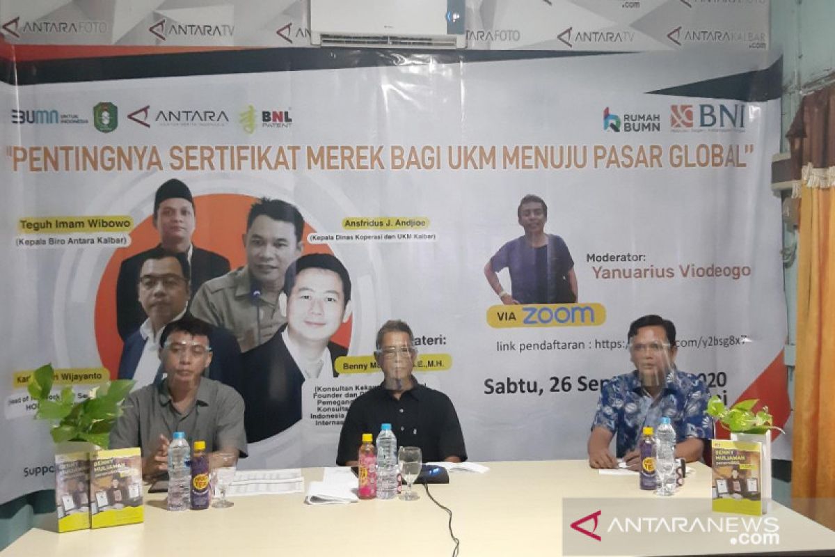 BNI-ANTARA gelar diskusi soal pentingnya merek bagi pelaku UMKM