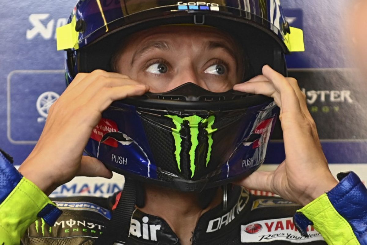 Rossi kembali positif COVID-19, Yamaha menyiagakan pebalap pengganti