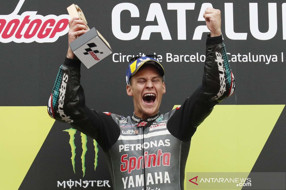 Fabio Quartararo juara GP Catalunya untuk kembali pimpin klasemen