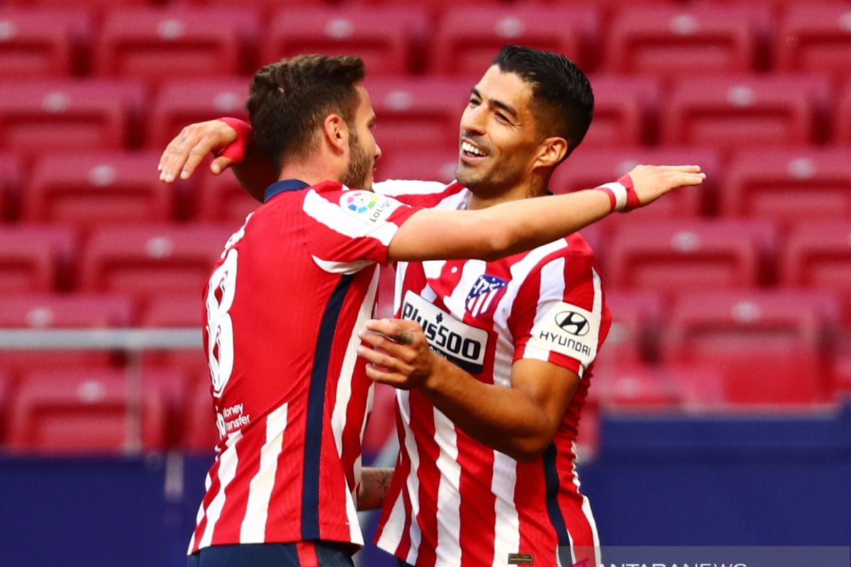 Luis Suarez debut dengan bawa Atletico gasak Granada 6-1