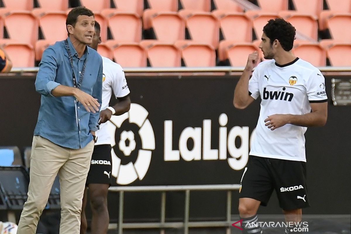 Javi Gracia akui Valencia tak dapat hasil bagus, tapi patut  dihargai