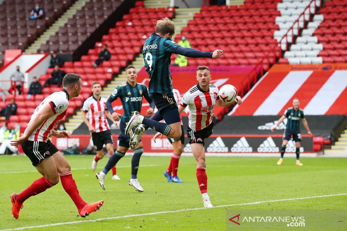 Liga Inggris: Gol pengujung laga menangkan Leeds United di markas Sheffield