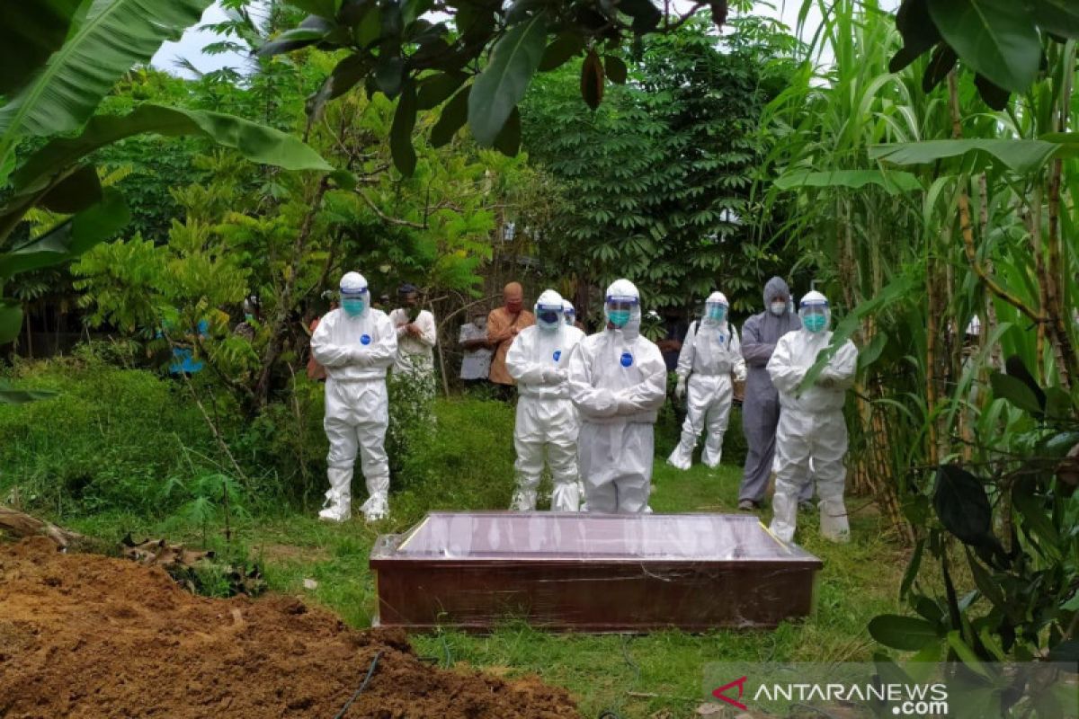 Warga Aceh meninggal positif COVID-19 capai 155 orang