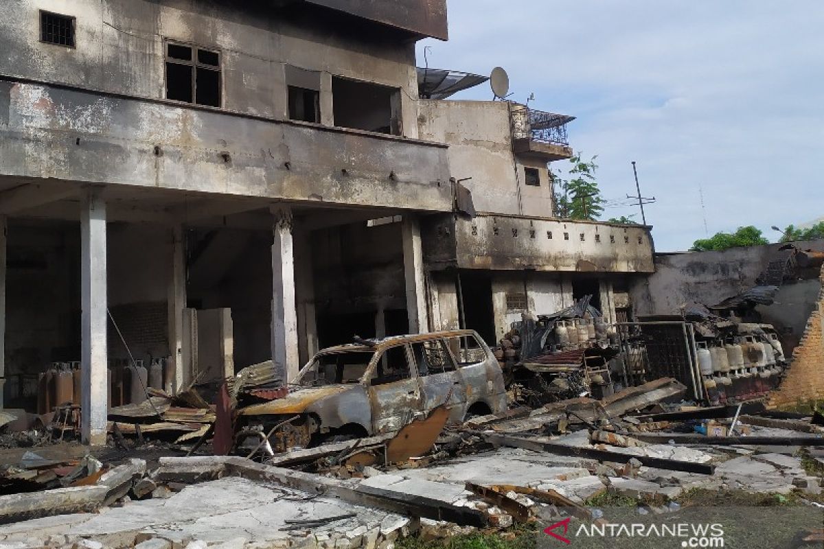 Lima tewas pada kebakaran gudang gas elpiji di Pematangsiantar