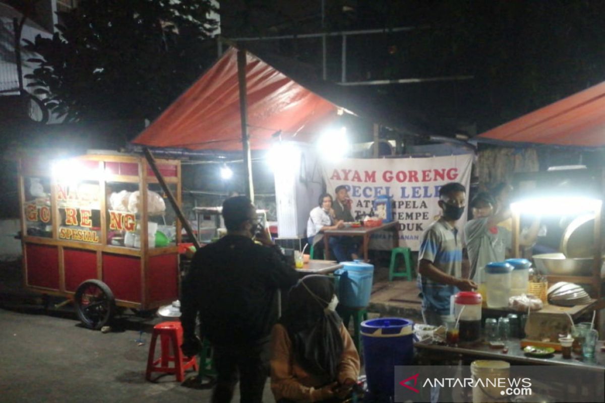 Lapak kuliner di Jalan Sidoarjo ditutup tiga hari