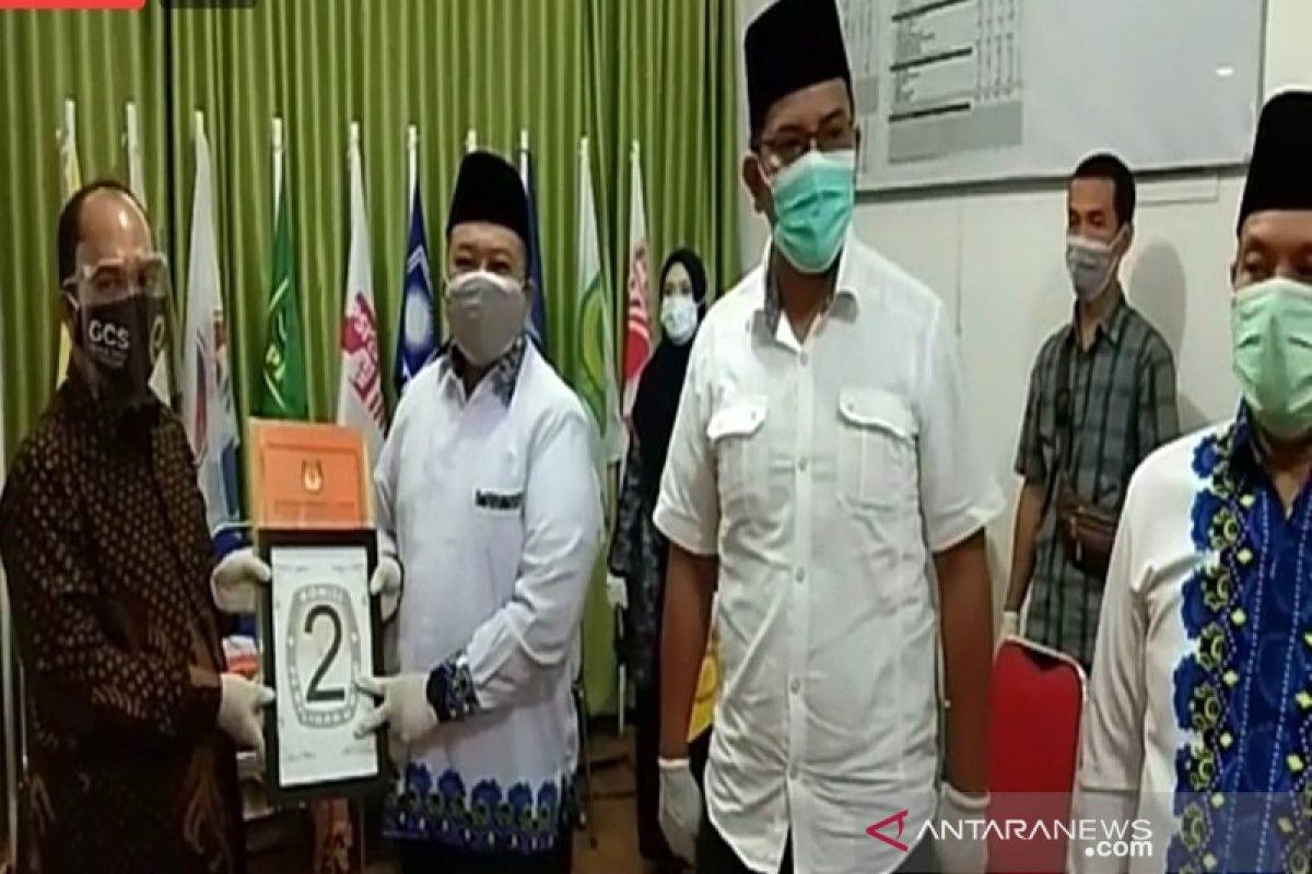 Pilkada Tapsel, Hari ini KPU tetapkan Paslon Dolly-Rasyid nomor urut 2