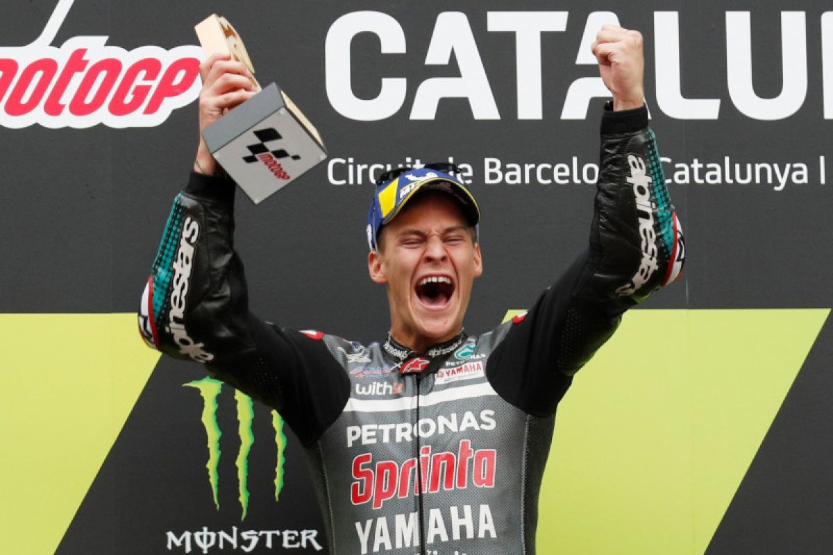 Quartararo: Kemenangan di Catalunya Spanyol terasa lebih baik dari Jerez