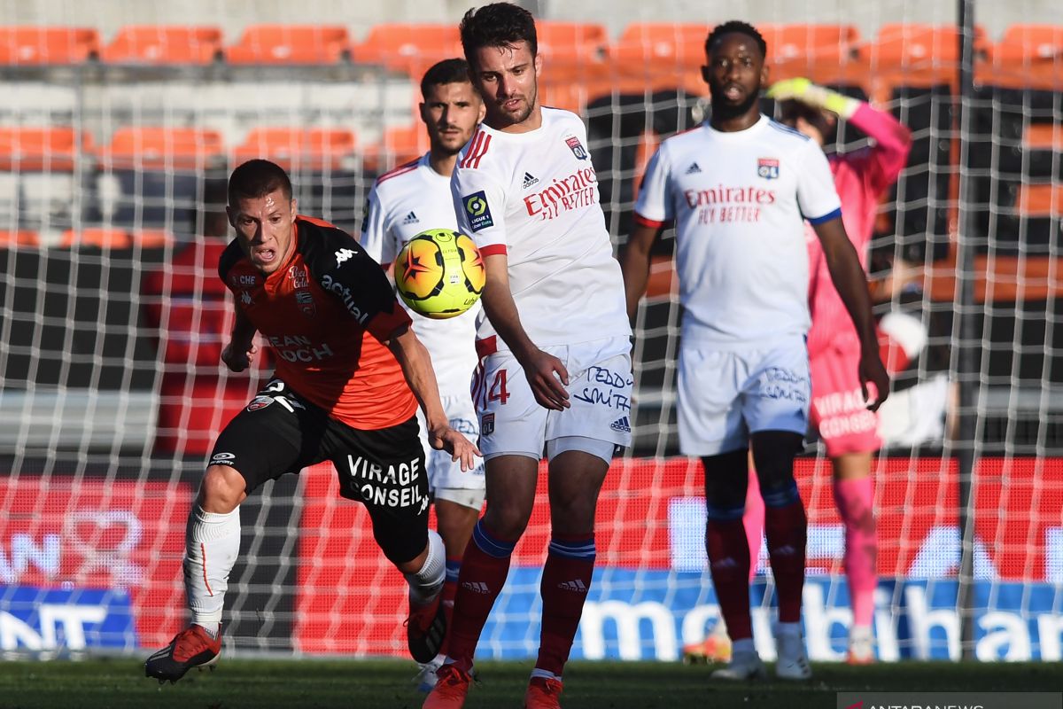 Olympique Lyon hanya bawa pulang satu poin di markas Lorient