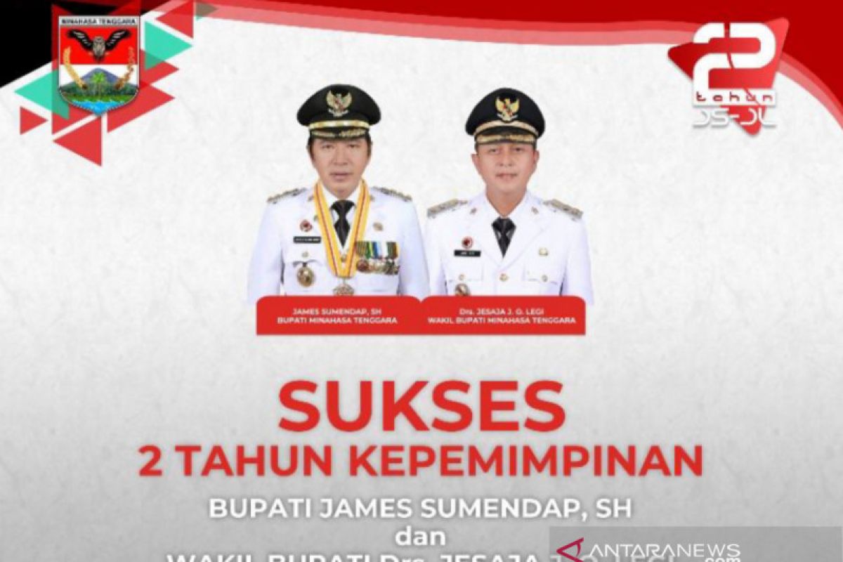 Dua Tahun Kepemimpinan Bupati James Sumendap dan Wakil Bupati Jocke Legi, Wujudkan Mitra Berdaulat, Berdikari dan Berkepribadian
