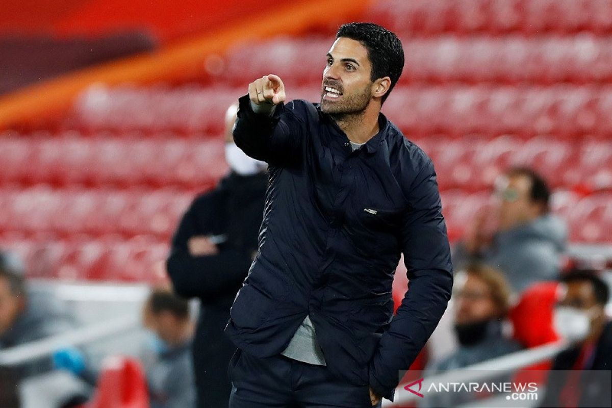 Liverpool adalah level yang ingin dicapai Mikel Arteta bersama Arsenal