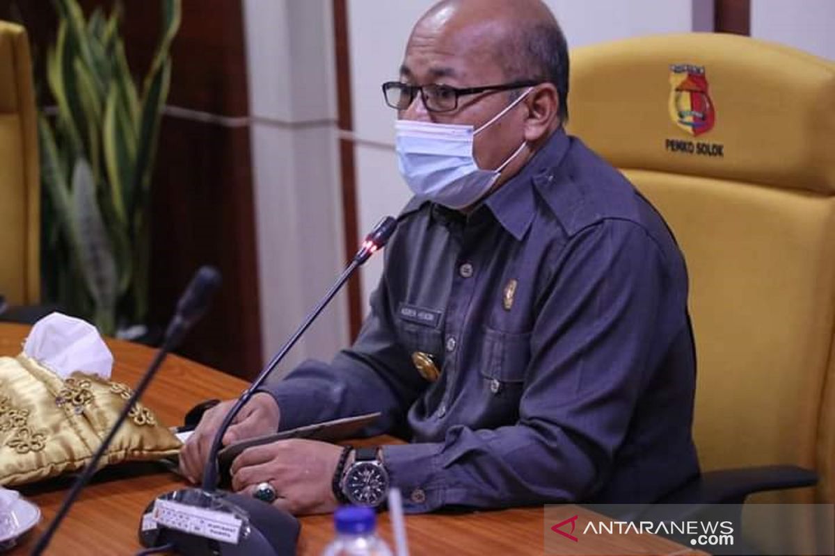 Pjs Wali Kota Solok pimpin Rakor penegakan disiplin protokol kesehatan saat Pilkada 2020