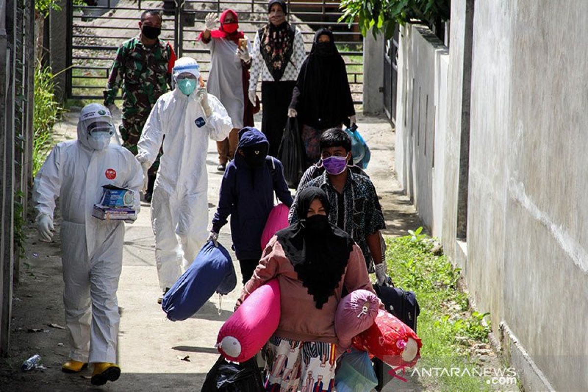 Pasien sembuh COVID-19 di Aceh bertambah 202 orang