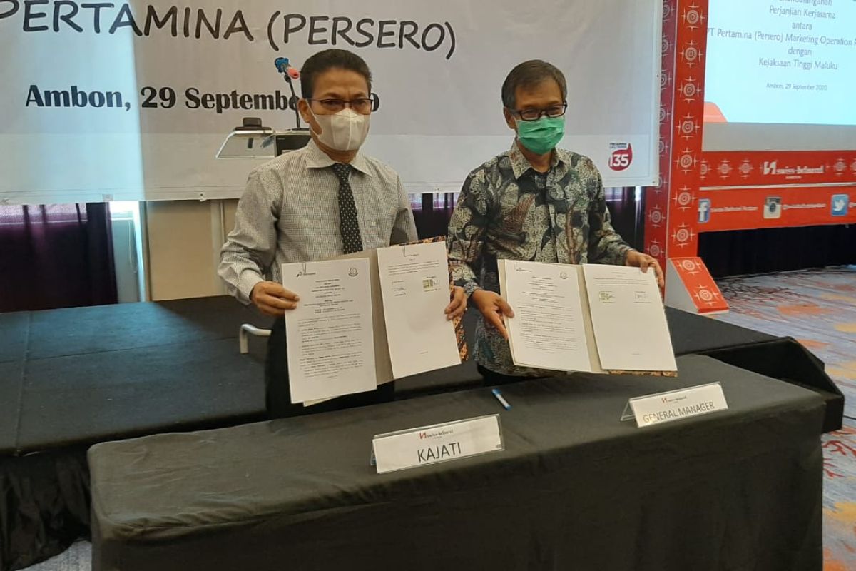 Pertamina MOR VIII - Kejati Maluku kerja sama bidang hukum