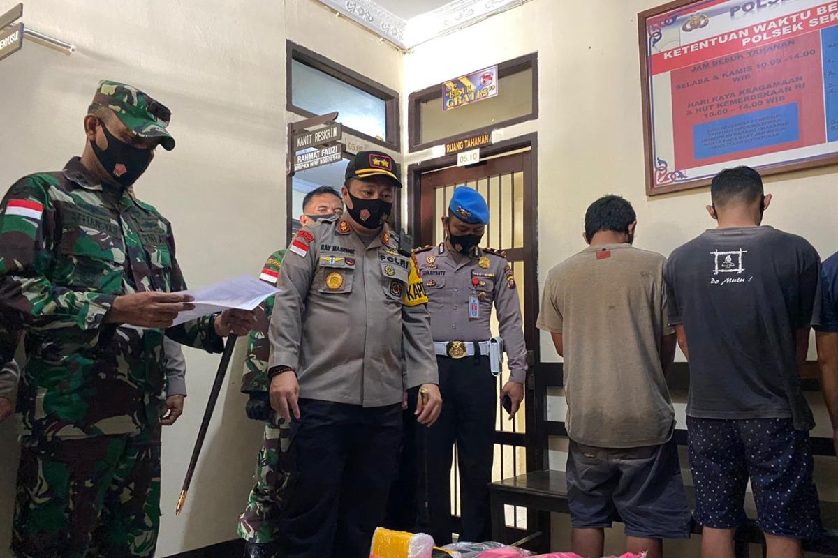 Tim gabungan gagalkan penyelundupan 12 kilogram sabu di perbatasan Indonesia - Malaysia