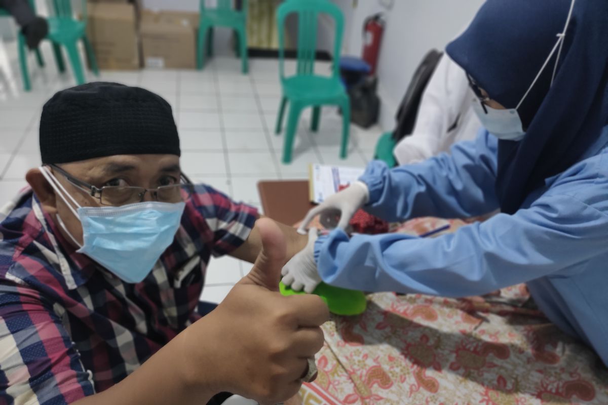 Personel ANTARA Biro Lampung jalani pemeriksaan tes cepat