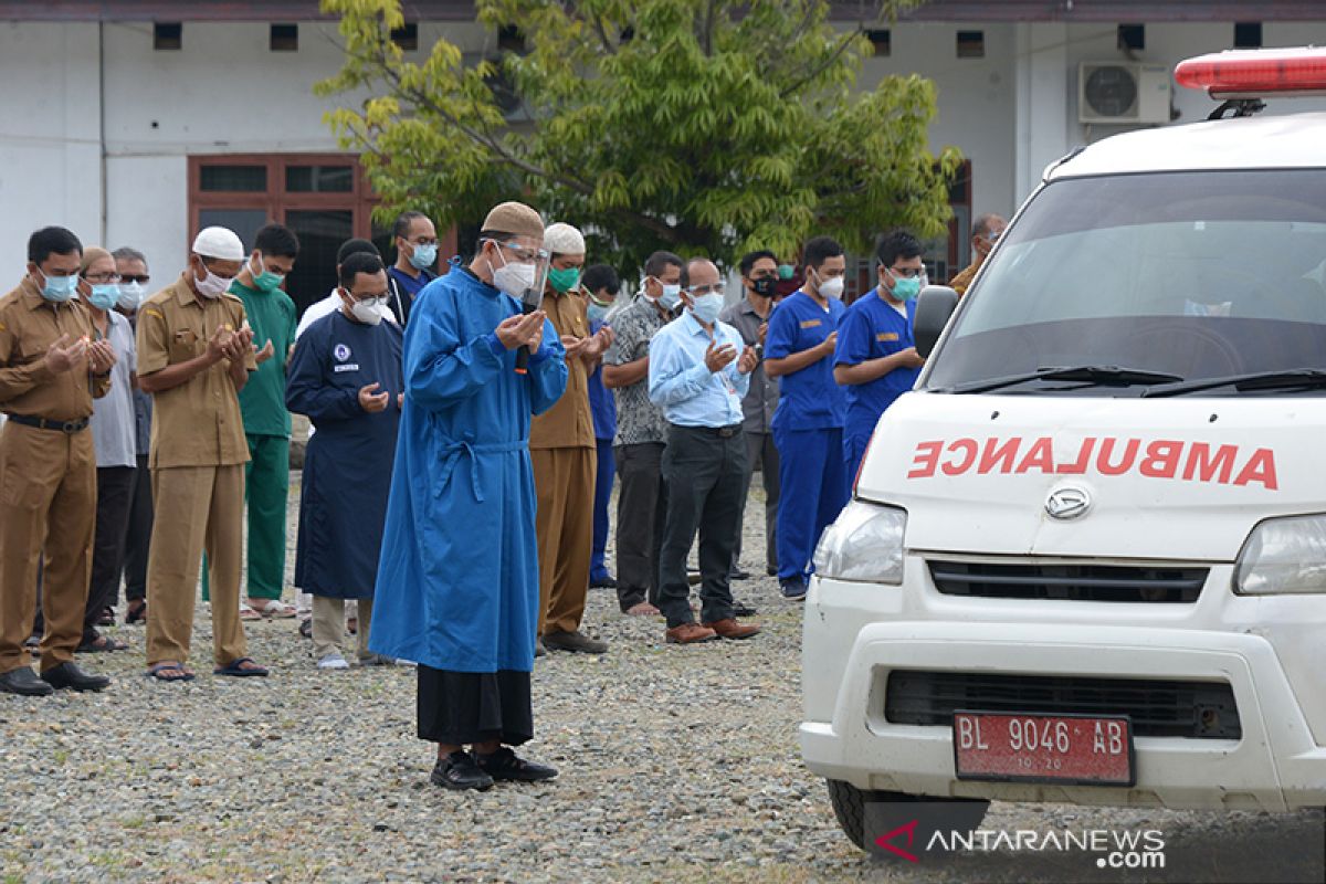 Pelepasan terakhir jenazah dokter positif COVID-19