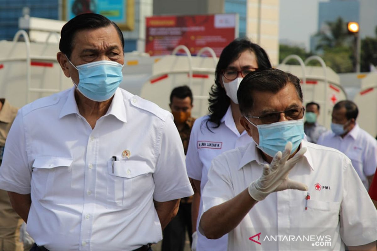 Luhut ungkap strategi hulu-hilir tangani pandemi COVID-19