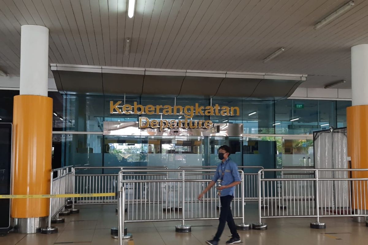 Pergerakan penumpang di Bandara Jambi menurun