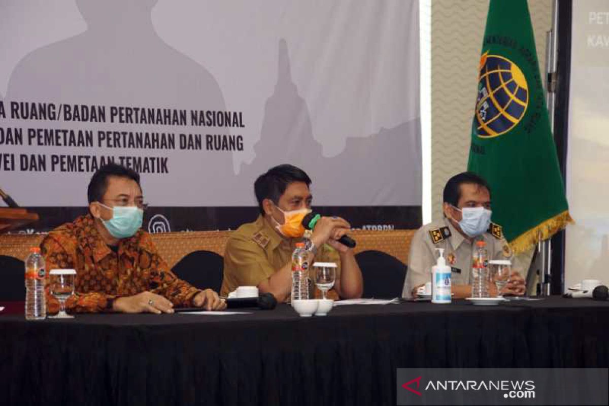Peta tematik pertanahan KSN Borobudur disosialisakan bersama