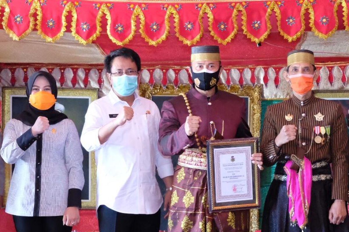 Pjs Bupati Gowa dampingi Pangdam XIV/Hasanuddin terima gelar kehormatan