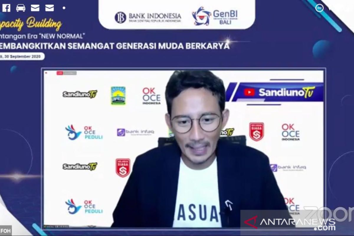 Sandiaga Uno motivasi GenBI Bali jadi motor perubahan