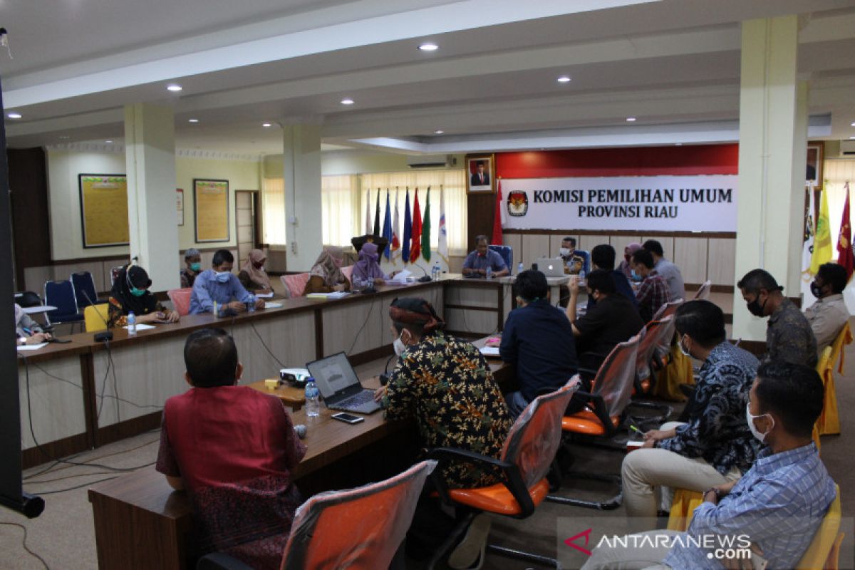 KPU Riau susun SOP perekrutan KPPS di sembilan wilayah penyelenggaran Pilkada